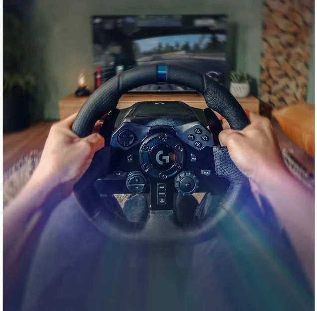 Logitech G923 TRUEFORCE simuliacinis lenktynių vairas su pedalais, skirtas PlayStation/PC