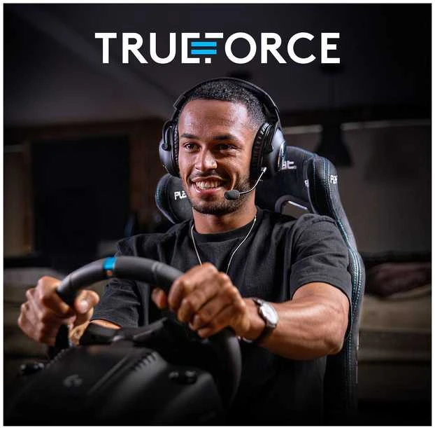 Logitech G923 TRUEFORCE simuliacinis lenktynių vairas su pedalais, skirtas Xbox Series X/S /Xbox One/PC