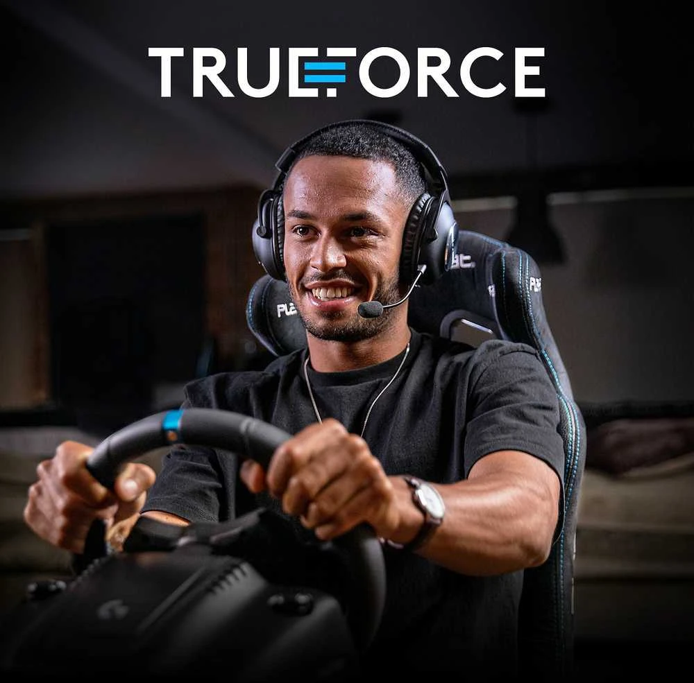 Logitech G923 TRUEFORCE simuliacinis lenktynių vairas su pedalais, skirtas Xbox Series X/S /Xbox One/PC