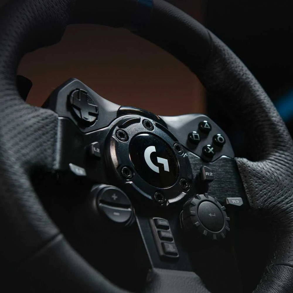Logitech G923 TRUEFORCE simuliacinis lenktynių vairas su pedalais, skirtas PlayStation/PC