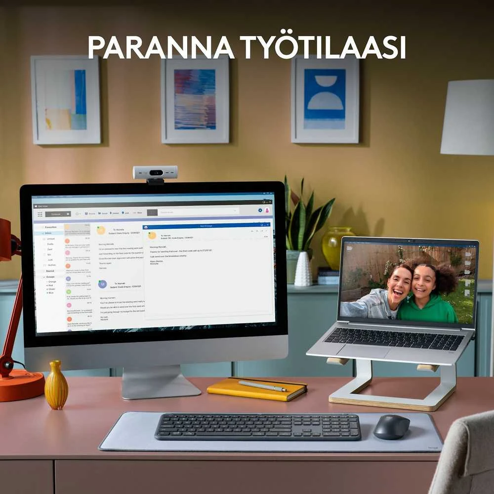 „Logitech“ – „Signature Slim“ belaidė klaviatūra K950 Nordic