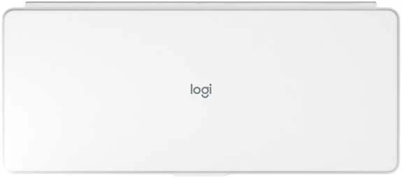 „Logitech Keys-To-Go 2“ klaviatūra – šviesiai pilka, plačiajuostė, Šiaurės šalių.