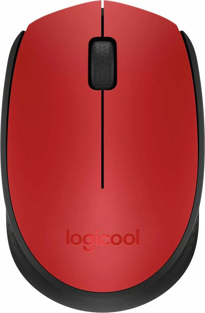 Pelė Logitech M171, raudona (910-004641)