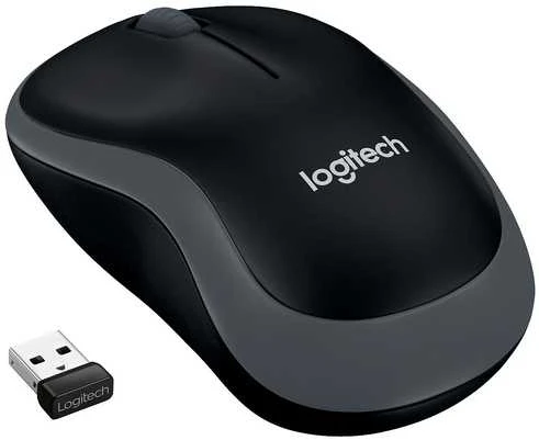 Bevielė pelė Logitech M185 pilka