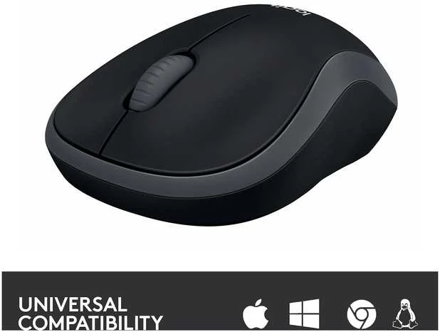 Bevielė pelė Logitech M185 pilka