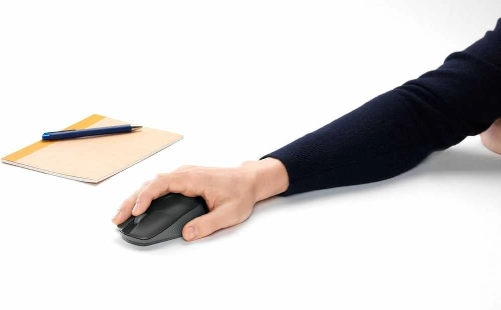 Belaidė pelė Logitech M190, juodos spalvos