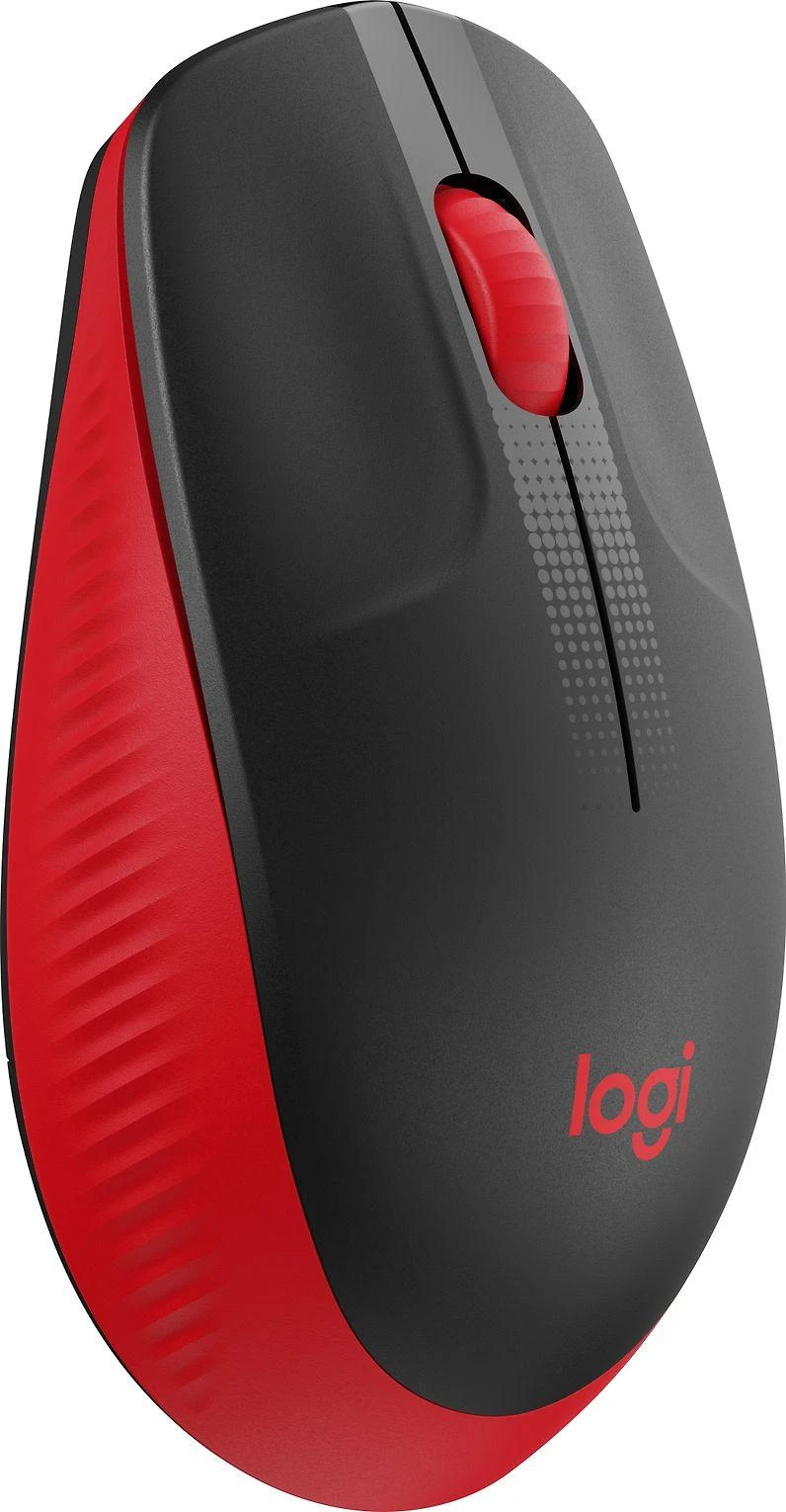 Belaidė pelė Logitech M190, raudonos spalvos