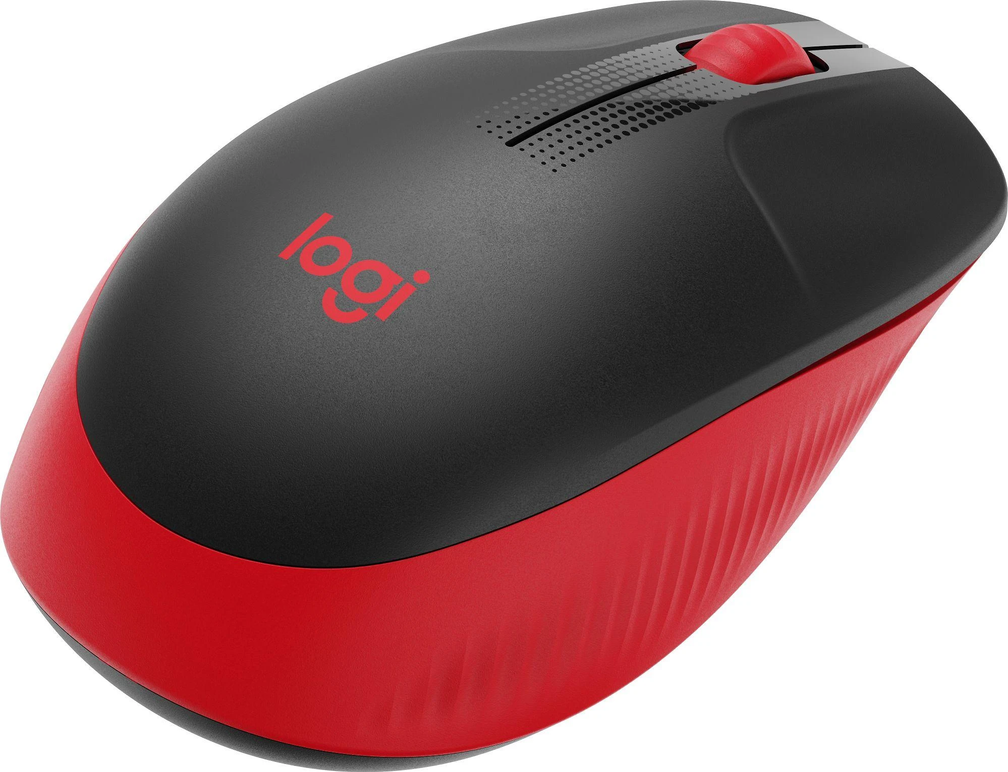Belaidė pelė Logitech M190, raudonos spalvos