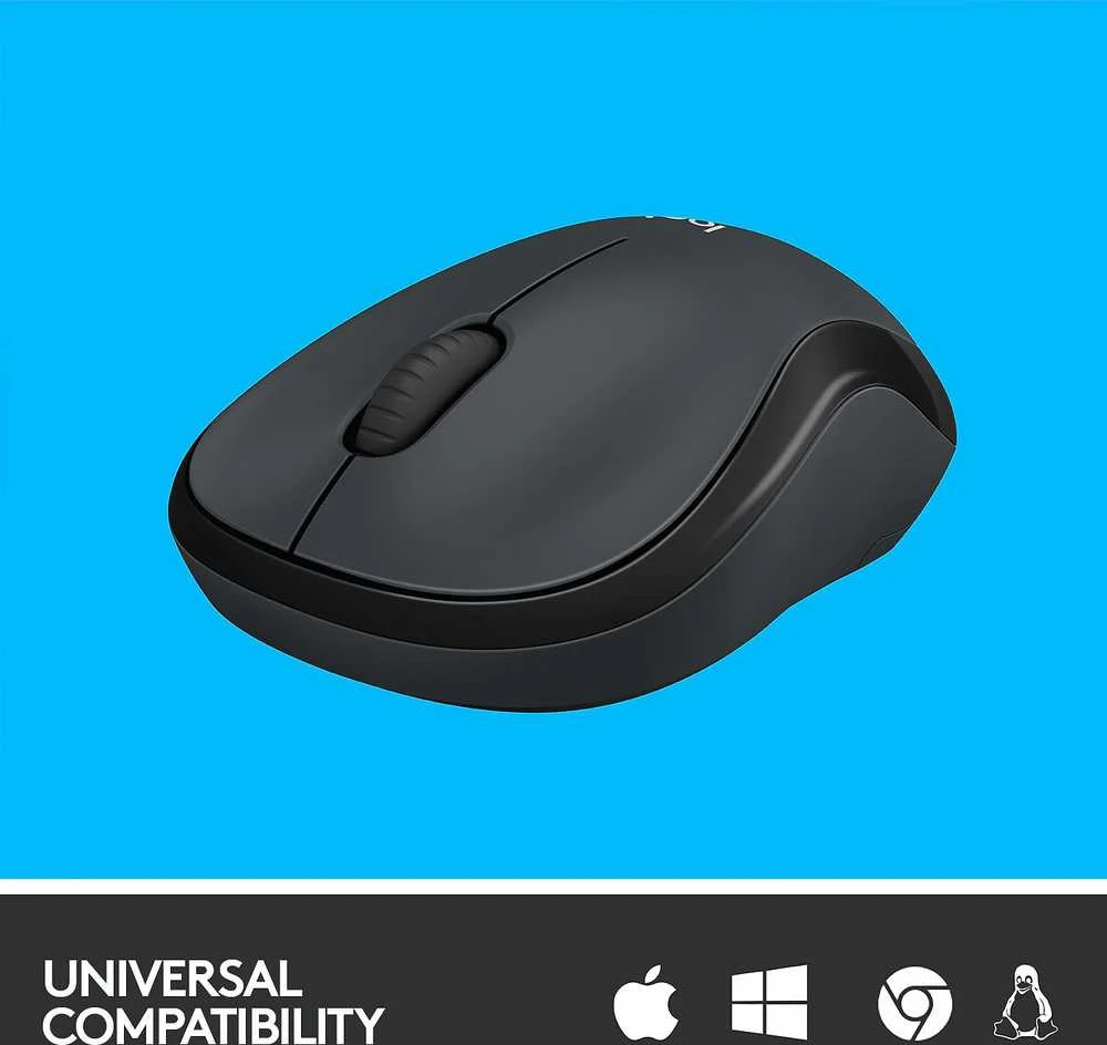 Belaidė pelė LOGITECH M220 Silent Juodai pilka