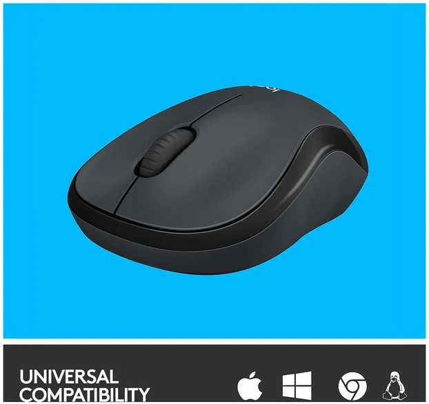 Belaidė pelė LOGITECH M220 Silent Juodai pilka