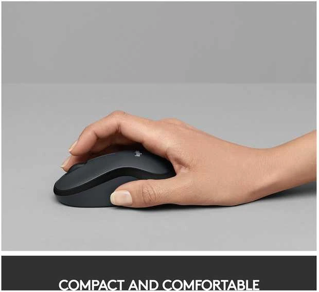 Belaidė pelė LOGITECH M220 Silent Juodai pilka