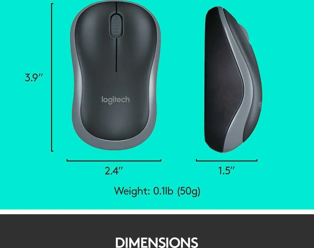 elaidis klaviatūros ir pelės rinkinys Logitech MK270, UK English išdėstymas