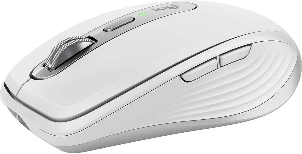 „Logitech MX Anywhere 3S“ belaidė pelė, balta