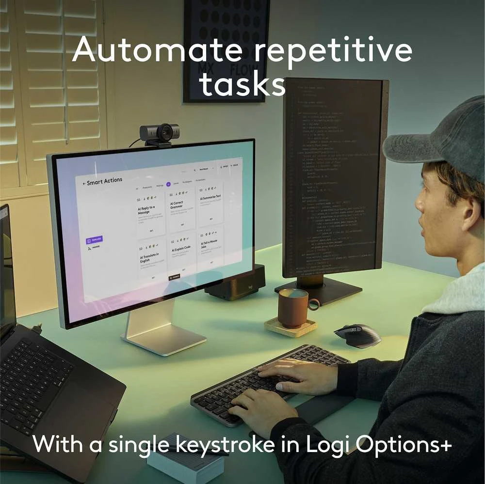 „Logitech MX Keys S“ belaidė klaviatūra su apšvietimu, skirta „Mac“ (šiaurės šalių)