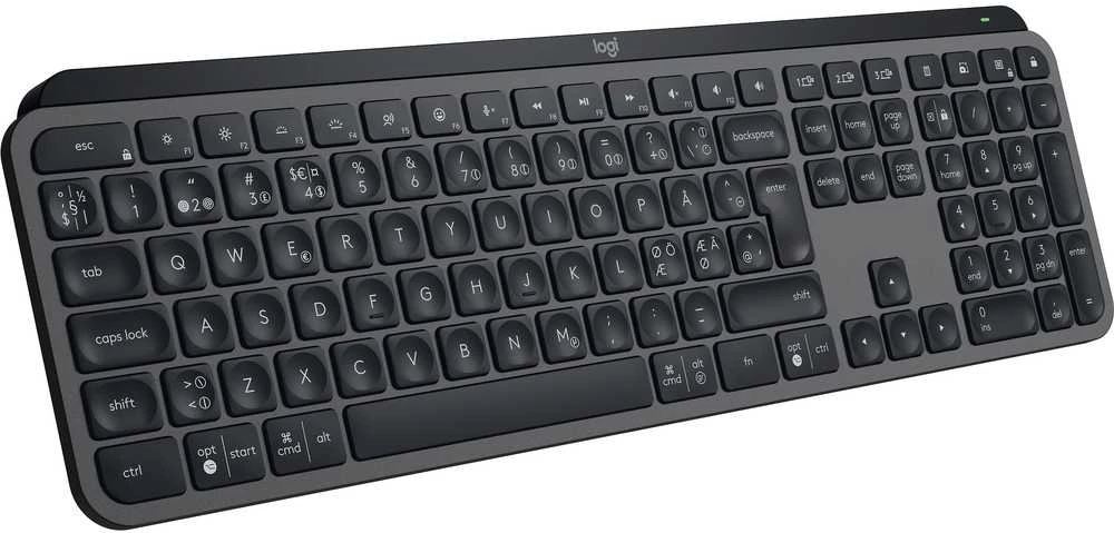Belaidė klaviatūra Logitech MX Keys S, Išdėstymas: Šiaurės šalių (Qwerty)