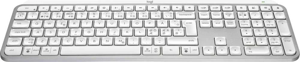 Klaviatūra Logitech MX KEYS S - PALE Pilkas PAN - BT - - N/A - NORDIC-613