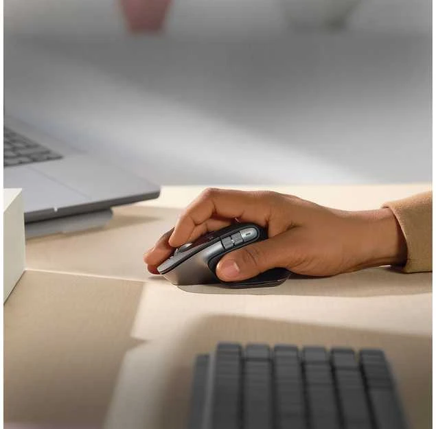 Belaidė pelė Logitech MX Master 3S for Mac, pilkos spalvos