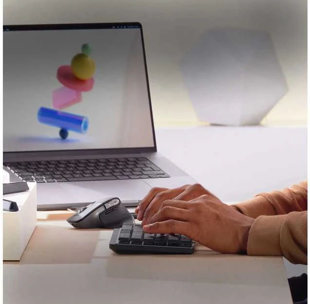 Belaidė pelė Logitech MX Master 3S for Mac, pilkos spalvos