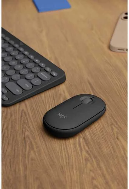 Belaidė pelė Logitech Pebble Mouse 2 M350s, Juoda