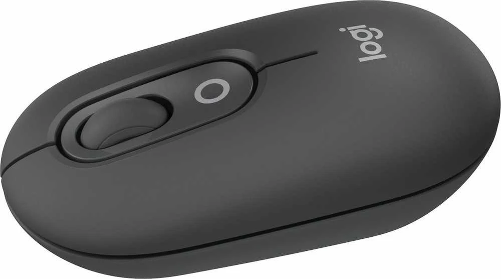 LOGITECH POP pelė su jaustukais – GRAPHITE – BT – EMEA28i-935 – FY25,TERRA