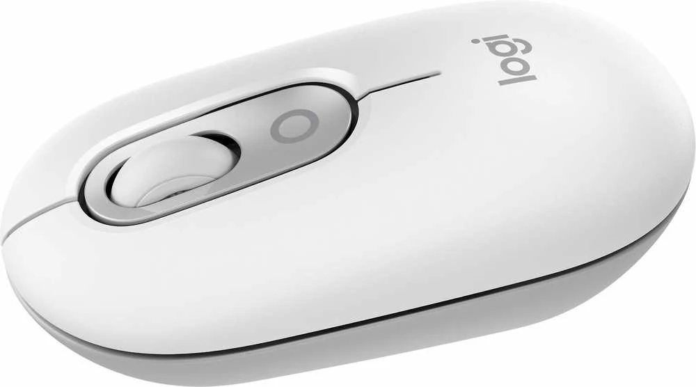 LOGITECH POP pelė su jaustukais - OFF-Baltas - BT - EMEA28i-935 - FY25,TERRA