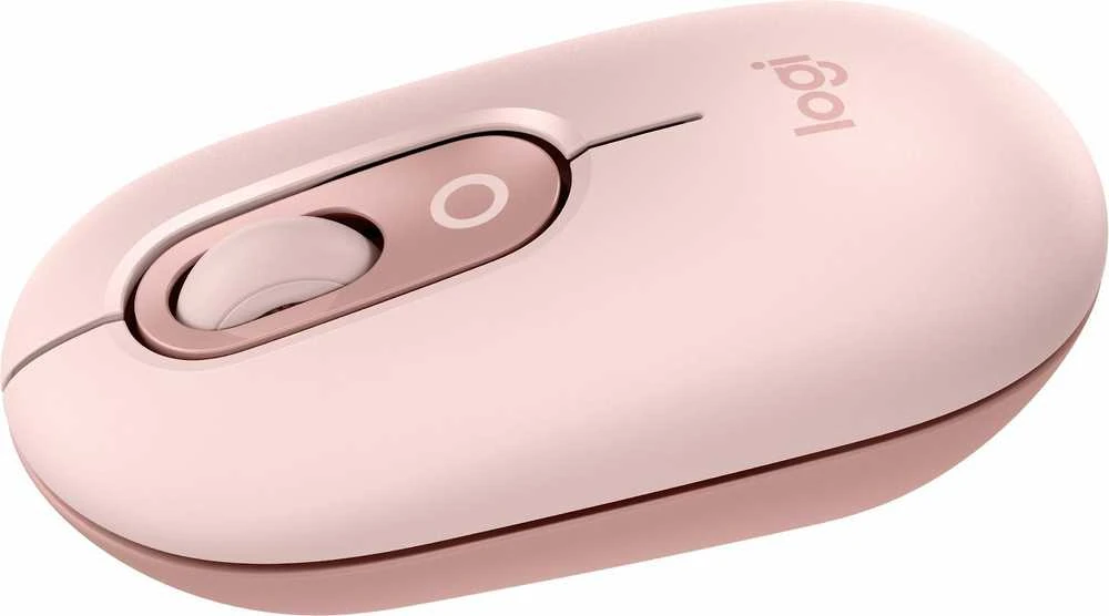LOGITECH POP pelė su jaustukais – ROSE – BT – EMEA28i-935 – FY25,TERRA