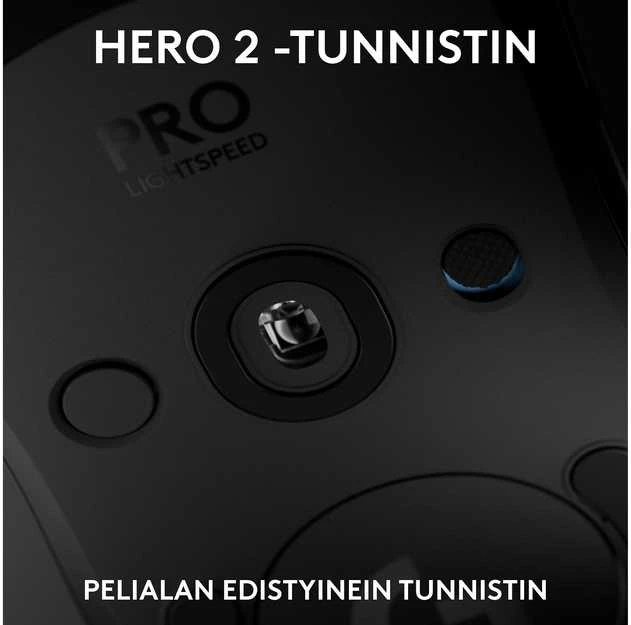 Pelė Logitech PRO 2 LIGHTSPEED - Juodas - EWR2I-934