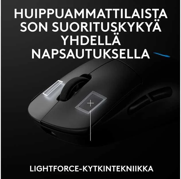 Pelė Logitech PRO 2 LIGHTSPEED - Juodas - EWR2I-934