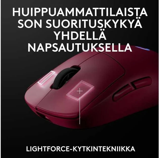 Pelė Logitech Rožinė PRO 2 LIGHTSPEED - Rožinis - EWR2I-934