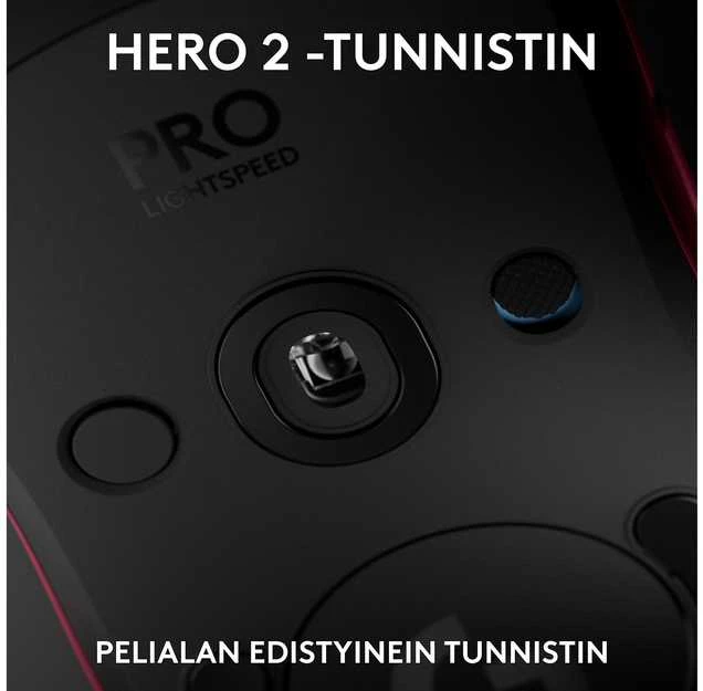 Pelė Logitech Rožinė PRO 2 LIGHTSPEED - Rožinis - EWR2I-934