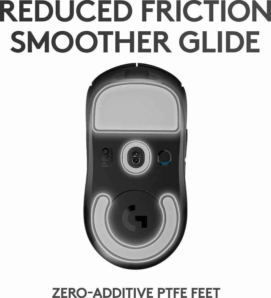 Belaidė žaidimų pelė Logitech G PRO X SUPERLIGHT, Juoda