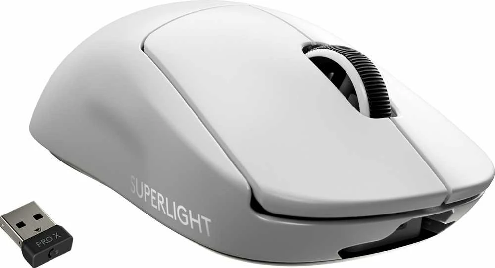 Belaidė žaidimų pelė Logitech G Pro X Superlight, Balta