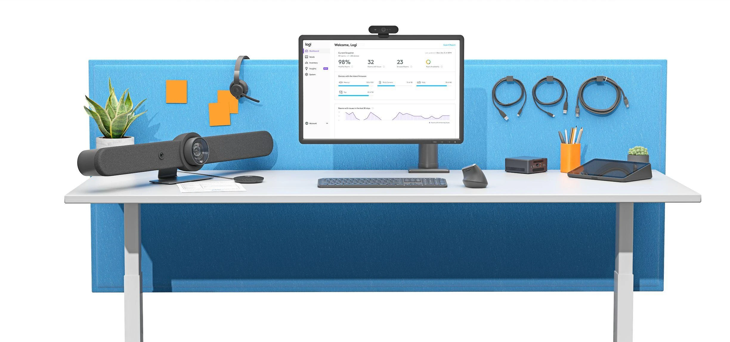 LOGITECH RALLY BAR GRAPHITE - EMEA