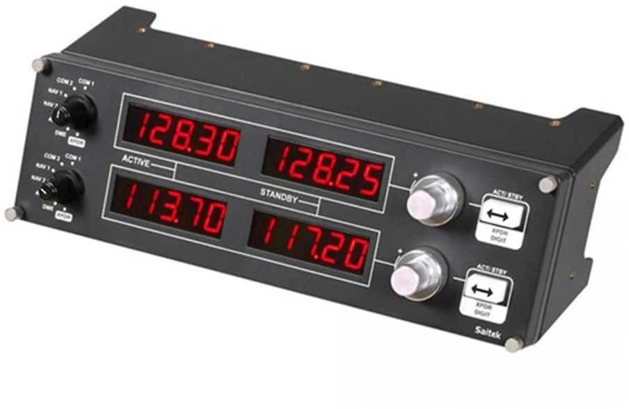 Logitech Pro Flight Radio Panel Skraidymo simuliatorius