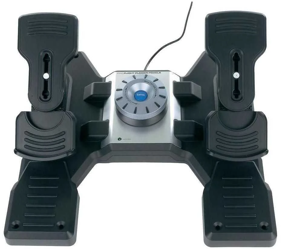 Logitech Pro Flight Rudder Pedals Skraidymo simuliatorius