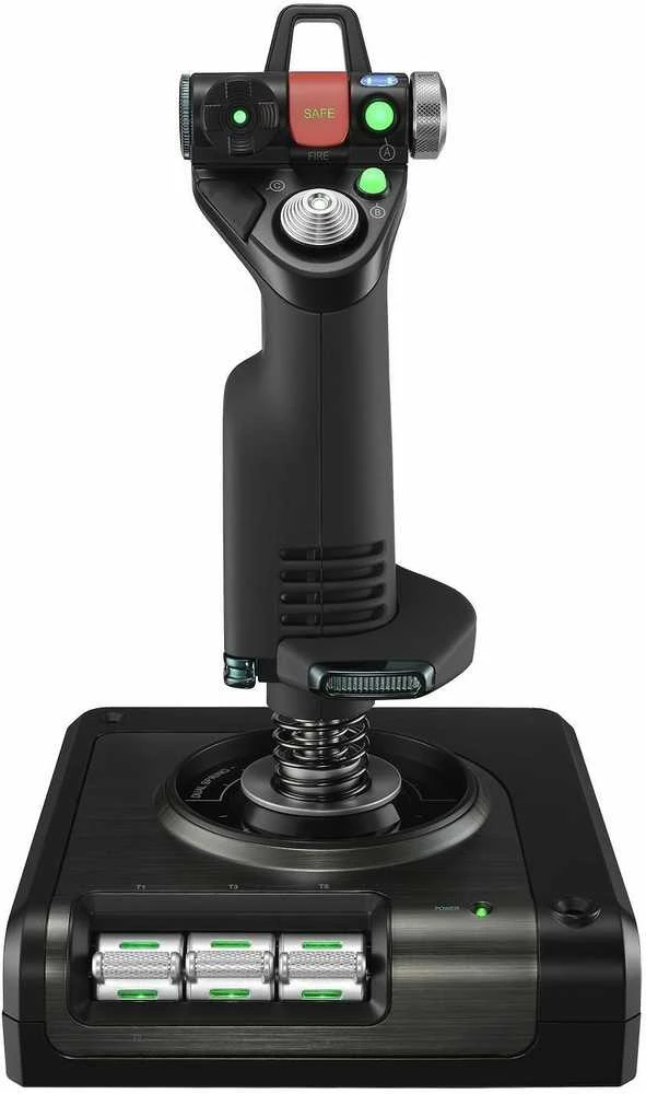 Logitech X52 Pro Flight Control System Skraidymo simuliatorius