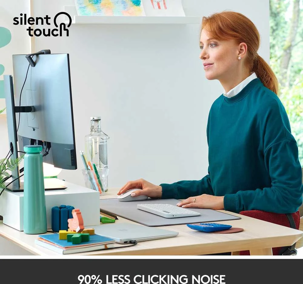 Belaidė pelė Logitech Signature M650, balta