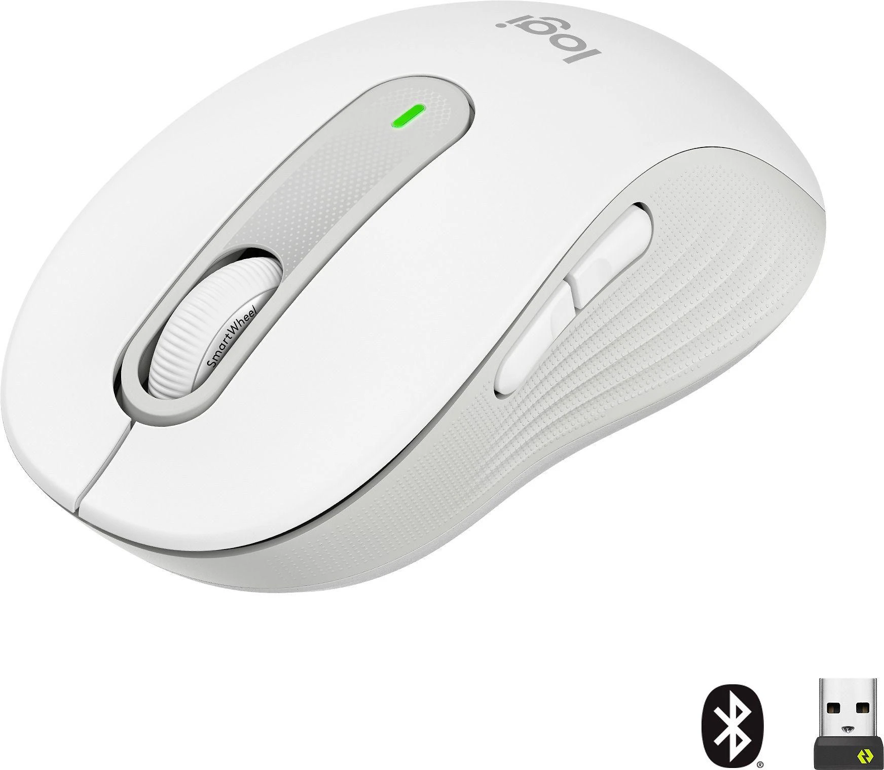 Belaidė pelė Logitech Signature M650 L, baltos spalvos