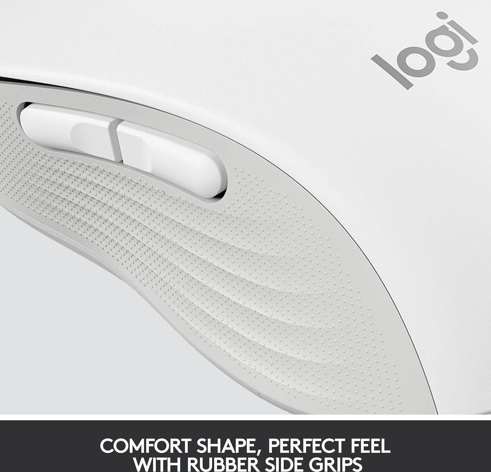 Belaidė pelė Logitech Signature M650 L, baltos spalvos