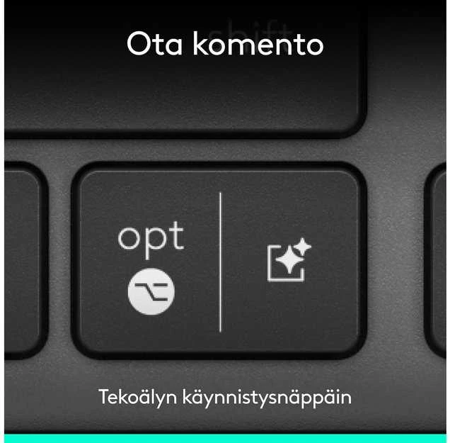 „Logitech“ – „Signature Slim Solar“ + K980 klaviatūra – grafito spalvos (šiaurės šalių)