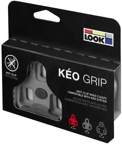 Plokštelės pedalams Look Keo Grip pilkas