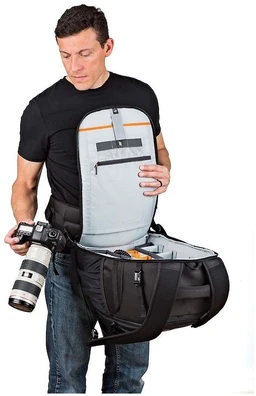 „LOWEPRO FLIPSIDE 500 AW II BLK“ – DSLR/DJI MAVIC fotoaparatams