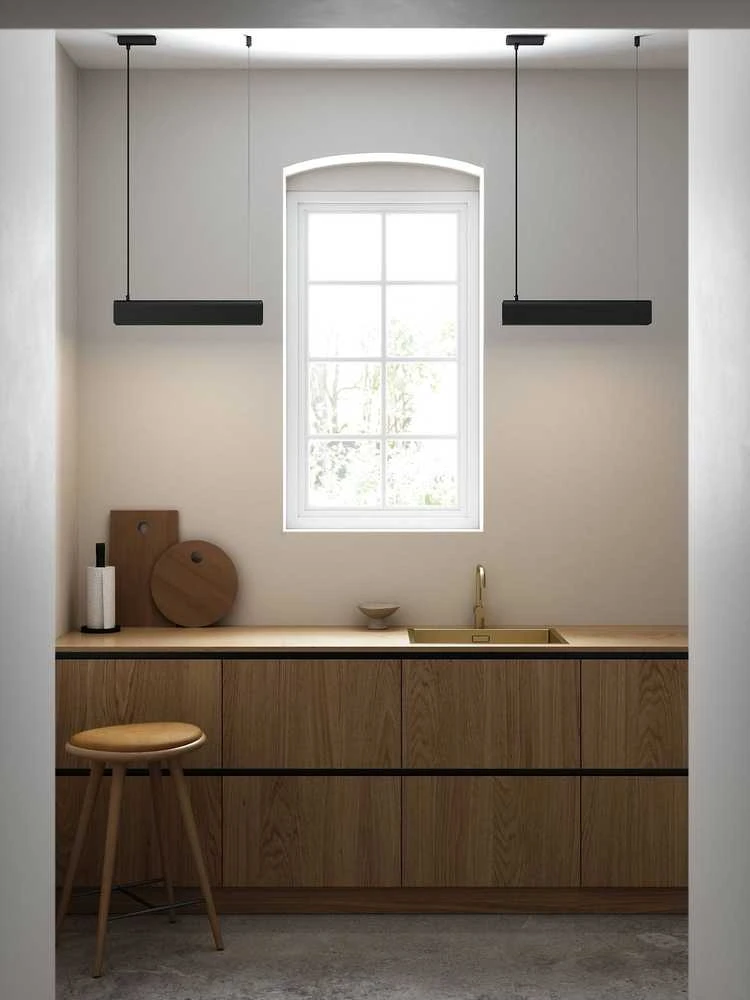 Nordlux Pakabinamas šviestuvas BEAU 50, S14S, juodas, su 8W S14S LED lempa