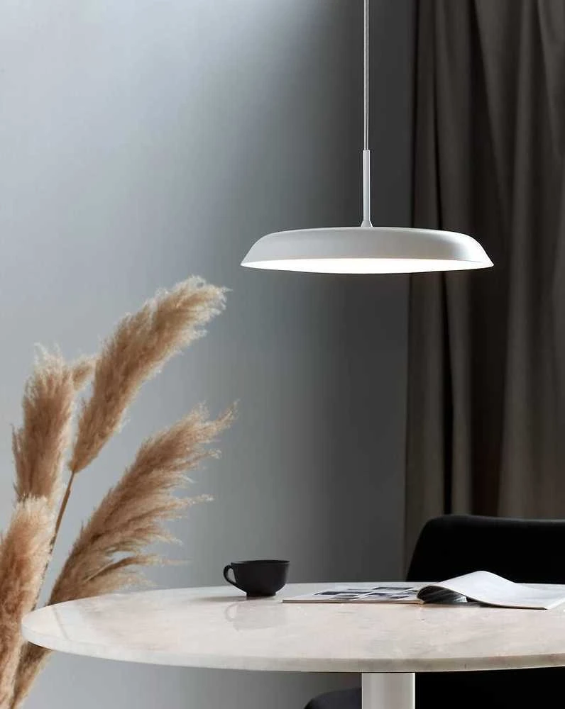 Lubinis šviestuvas Nordlux Piso LED-riippuvalaisin, valkoinen