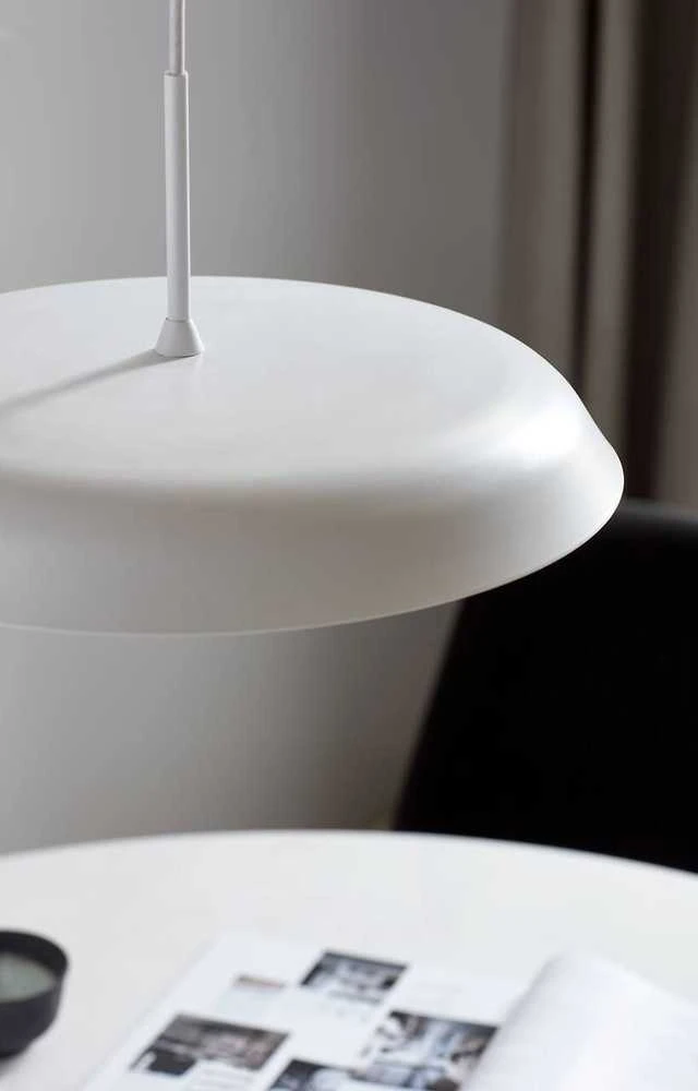 Lubinis šviestuvas Nordlux Piso LED-riippuvalaisin, valkoinen