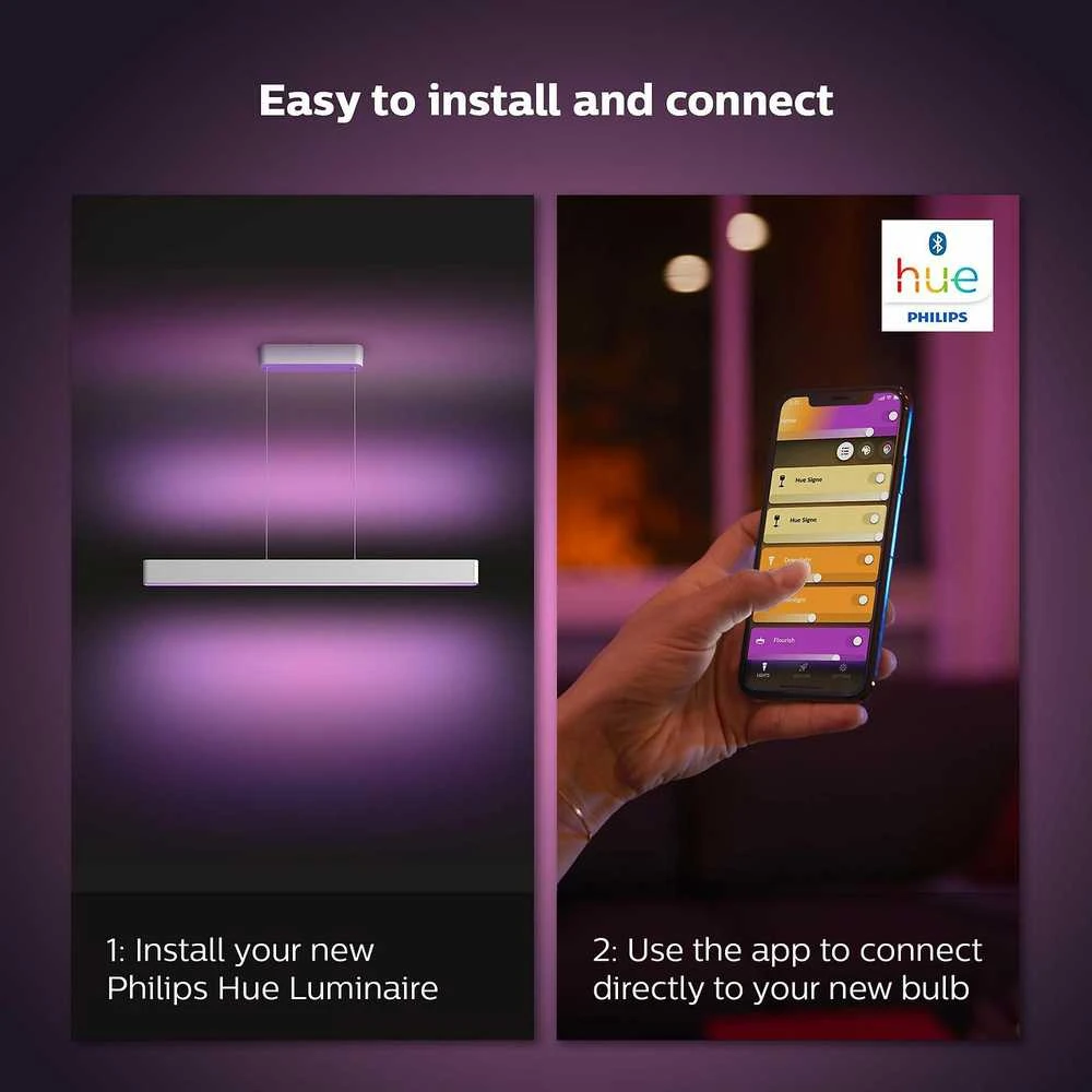 Pakabinamas šviestuvas Philips Hue Ensis pakabukas baltas 79W 24V | 79 W | Baltas ir Color Ambiance 2000-6500K