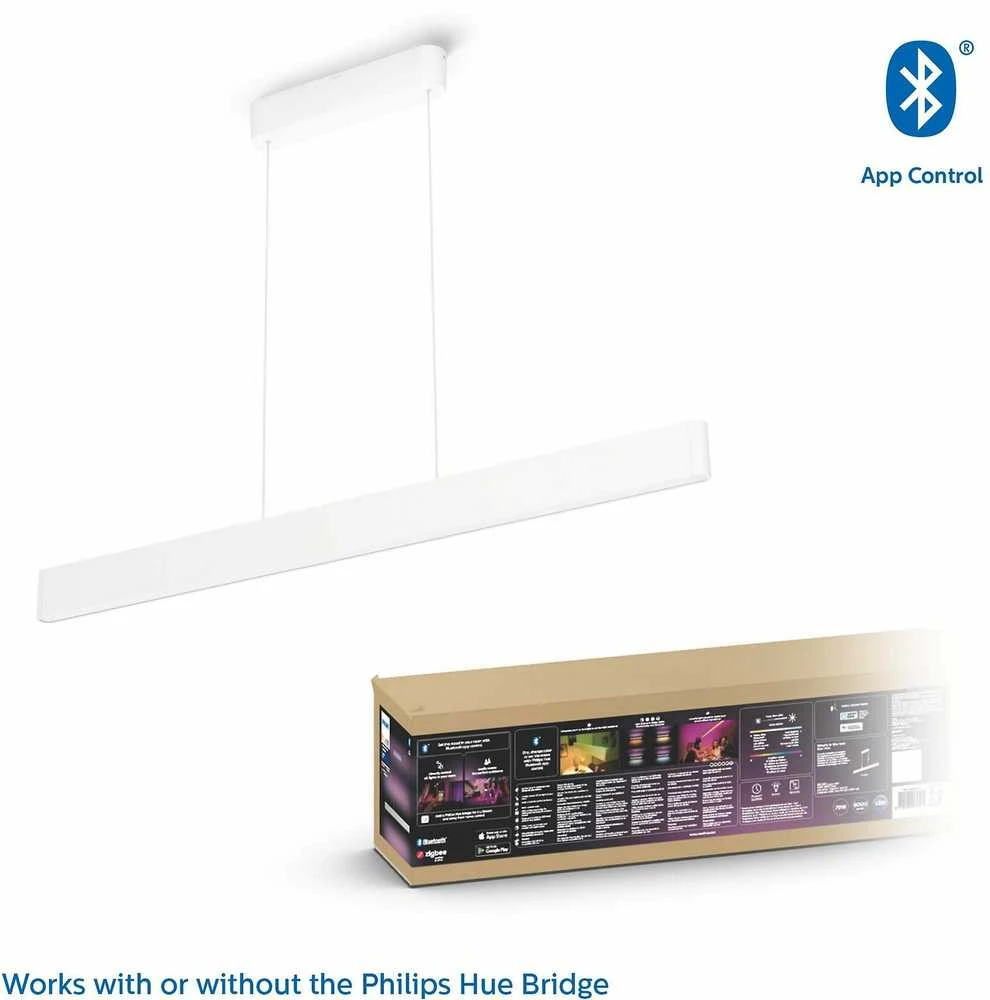 Pakabinamas šviestuvas Philips Hue Ensis pakabukas baltas 79W 24V | 79 W | Baltas ir Color Ambiance 2000-6500K