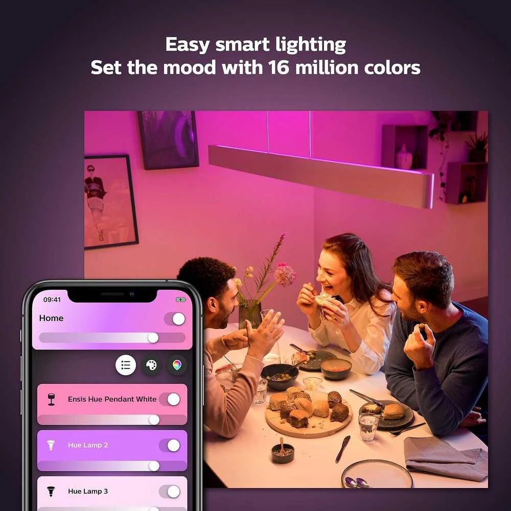 Pakabinamas šviestuvas Philips Hue Ensis pakabukas baltas 79W 24V | 79 W | Baltas ir Color Ambiance 2000-6500K