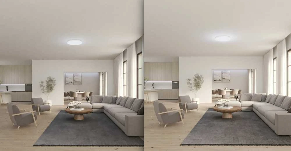 Lubinis šviestuvas Philips Hue balta ir spalvota aplinka „Datura XL“