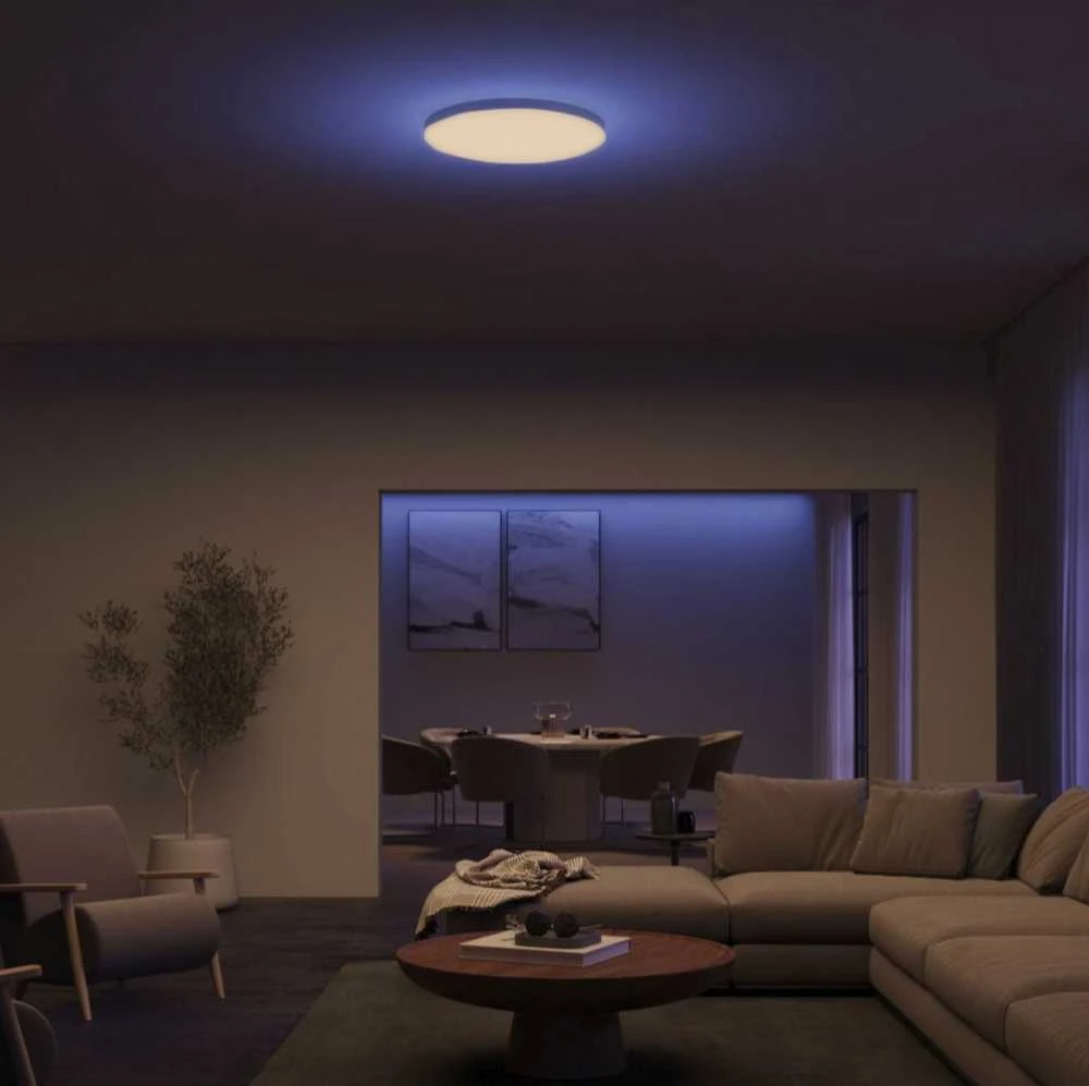 Lubinis šviestuvas Philips Hue balta ir spalvota aplinka „Datura XL“
